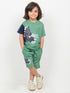 The Tri-Topia Adventure Cotton Short Set (Kelly Green)