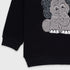 Elephant Fleece Sweatshirt (Black)