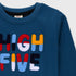 High Five Fleece Sweatshirt (Blue)