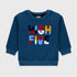High Five Fleece Sweatshirt (Blue)