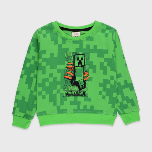 Minecraft Fleece Tracksuit (Green)