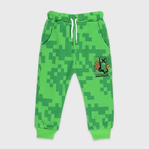 Minecraft Fleece Tracksuit (Green)