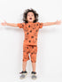 Paw Patrol Themed Cotton Short Set (Tangerine)