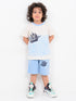 Captain Cool Cotton Short Set (Sail Blue)