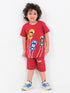 Little Champion Racer Cotton Short Set (Victory Red)