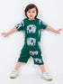 Elephant Themed Cotton Short Set (Castleton Green)