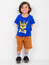 Paw Patrol Cotton Short Set (Royal Blue-Cinnamon)