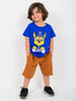 Paw Patrol Cotton Short Set (Royal Blue-Cinnamon)