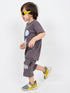 Winnie The Pooh Cotton Short Set (Gray)