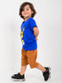 Paw Patrol Cotton Short Set (Royal Blue-Cinnamon)