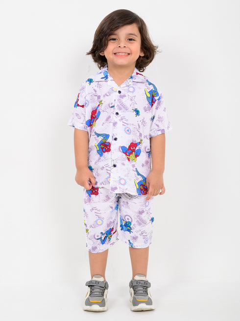 Spiderman Themed Imported Linen Set