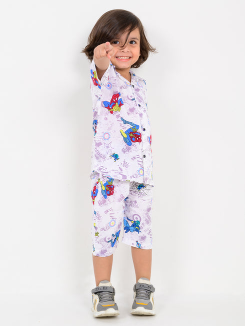 Spiderman Themed Imported Linen Set