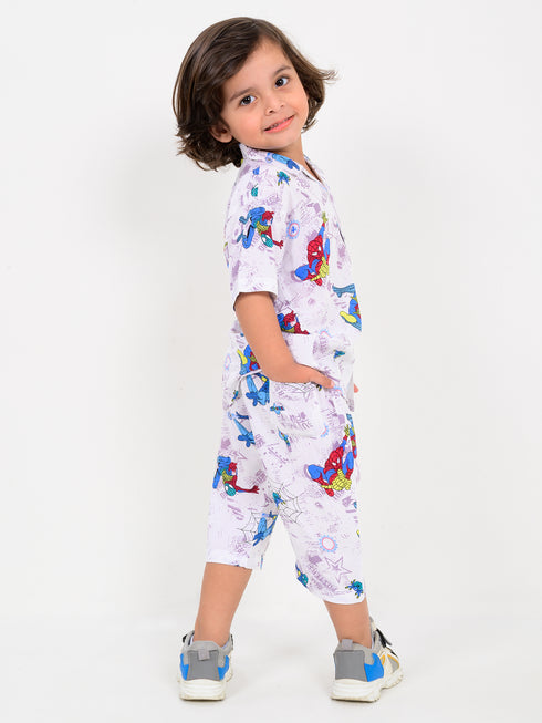 Spiderman Themed Imported Linen Set