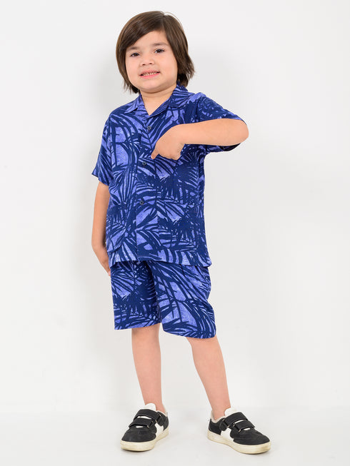 Irish Linen Set (Ocean Depths)