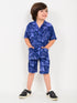 Irish Linen Set (Ocean Depths)