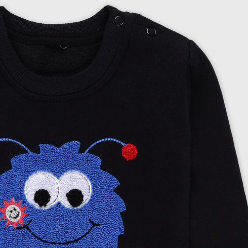Sesame Street Fleece Sweatshirt (Black)