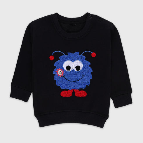 Sesame Street Fleece Sweatshirt (Black)