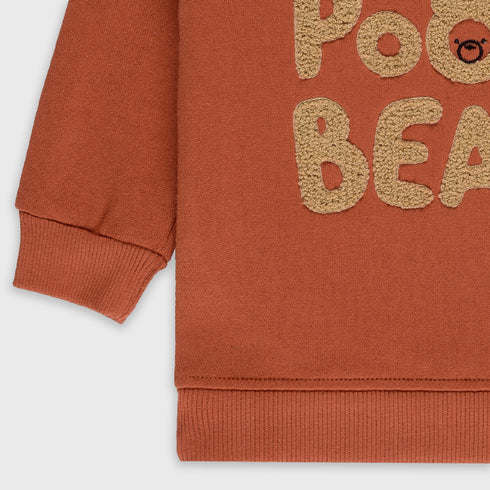 Pooh Bear Fleece Sweatshirt (Brown)