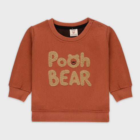 Pooh Bear Fleece Sweatshirt (Brown)