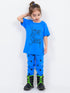 Love Sleep Cotton Trouser Set (Carolina Blue)