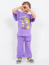 Disney Princess Cotton Trouser Set (Purple)