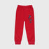 Butterfly Allover Printed Fleece Tracksuit (Red)