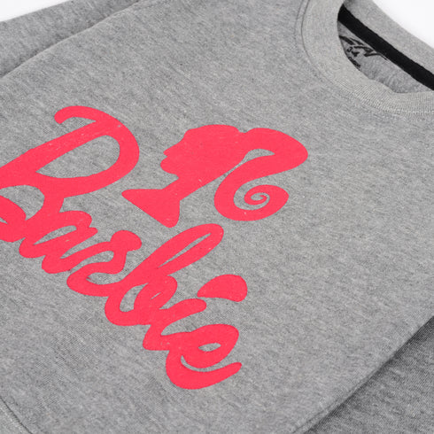 Barbie Fleece Tracksuit (Grey)