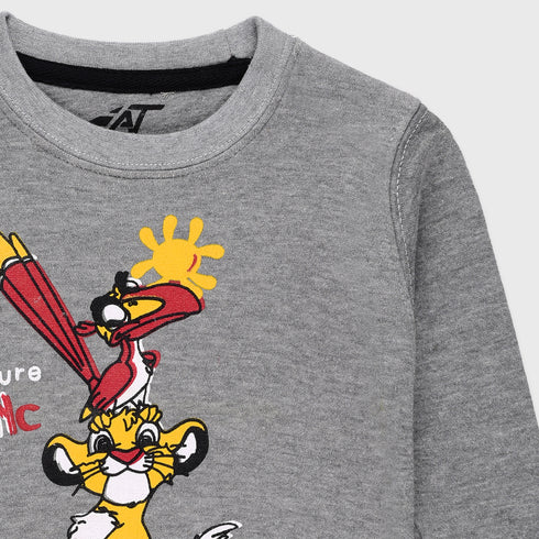 Simba Fleece Tracksuit (Dark Grey)