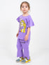 Disney Princess Cotton Trouser Set (Purple)