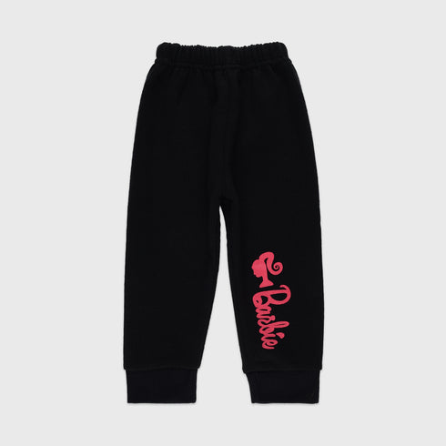 Barbie Fleece Tracksuit (Black)