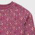 Floral Fleece Sweatshirt (Pink)