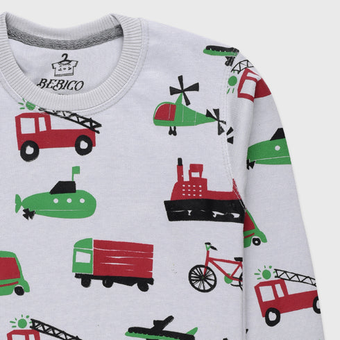 Transportation Terry Tracksuit (Grey)