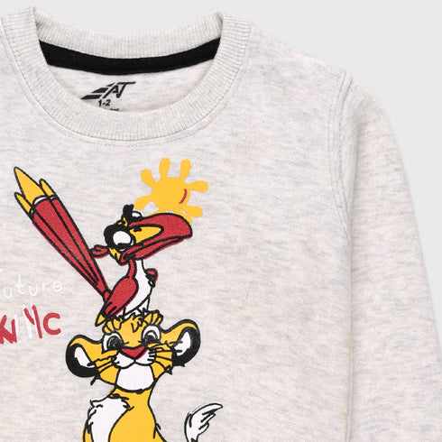 Simba Fleece Tracksuit (Light Grey)