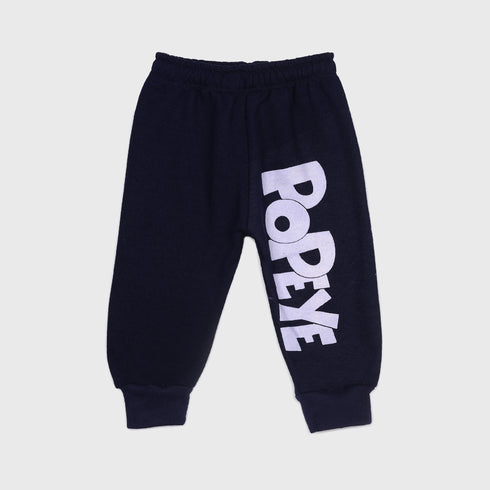 Popeye Fleece Tracksuit (Black)