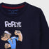 Popeye Fleece Tracksuit (Black)