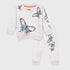 Butterflies Fleece Tracksuit (Grey)