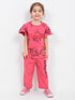 Bambi Themed Cotton Trouser Set (Deep Chestnut)