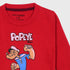 Popeye Fleece Tracksuit (Red)
