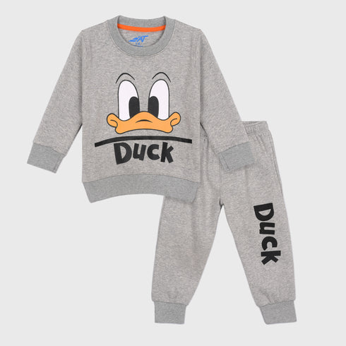 Duck Fleece Tracksuit (Grey)