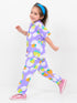 Tutti Frutti Dreams Imported Linen Set (Purple)