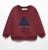 Peekaboo Zipped Fleece Sweatshirt