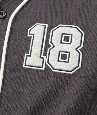 Rookie Embroidered Baseball Set (Charcoal)