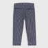 Stretchable Striped Cotton Pants