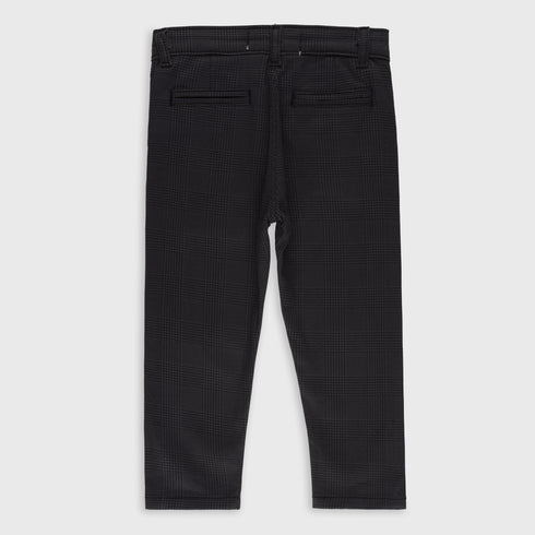 Stretchable Textured Cotton Pants