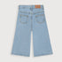Bear Embossed Denim Jeans (Light Blue)