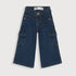 Playday Denim Cargo Jeans (Dark Blue)