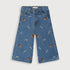 Bear Embossed Denim Jeans (Blue)