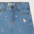 Kitty Embossed Denim Jeans (Blue)