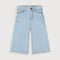 Kitty Embossed Denim Jeans (Light Blue)