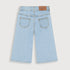 Kitty Embossed Denim Jeans (Light Blue)